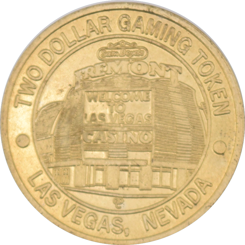 Fremont Hotel Casino Las Vegas NV $2 Token