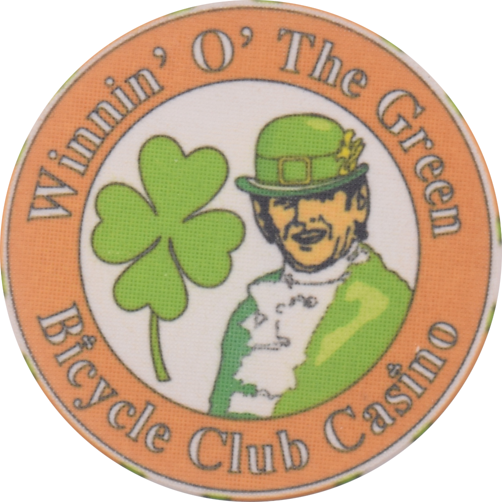Bicycle Club Casino Bell Gardens California $500 NCV Chip (Winnin' O' The Green Tournament)