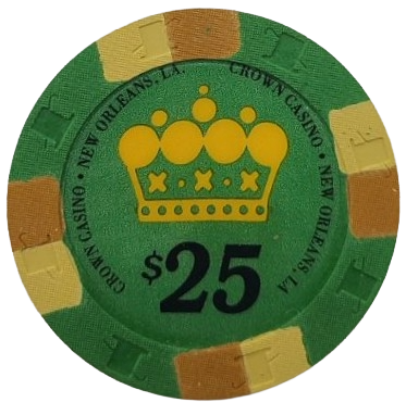 Crown Casino New Orleans Louisiana $25 Chip