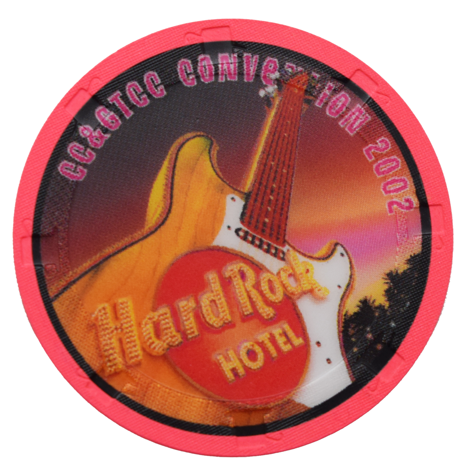 Hard Rock Hotel CG&GTCC Convention 2002 Pink Taco Chip NCV