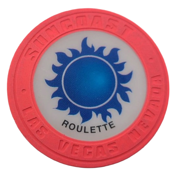 Suncoast Casino Las Vegas Nevada Roulette Pink Chip 2000