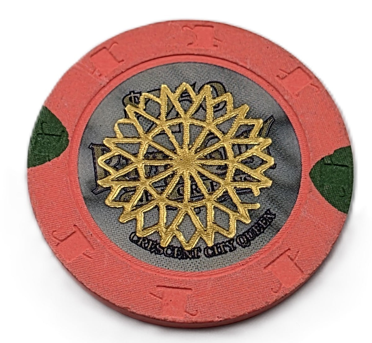 River City Crescent City Queen Casino New Orleans Louisiana $2.50 Cancelled Chip