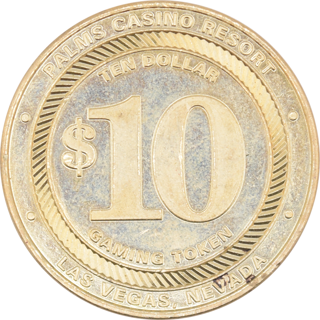 Palms Casino Las Vegas Nevada $10 Token 2001