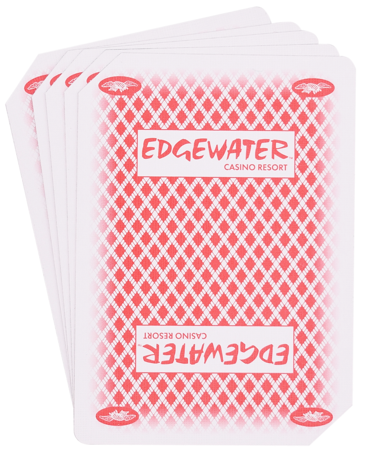 Edgewater Casino Used Playing Card Deck Laughlin Nevada