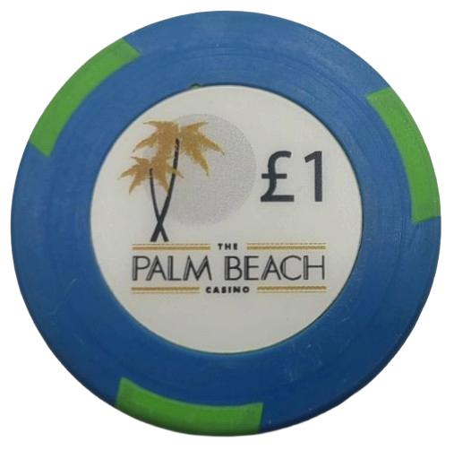 The Palm Beach Casino London United Kingdom £1 Chip