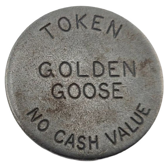 Vintage Golden Goose Casino Las Vegas No Cash Value Token