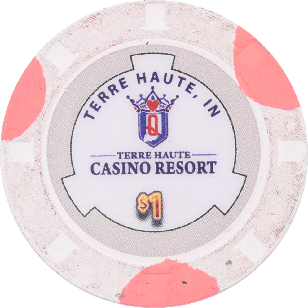 Terre Haute Casino Terre Haute Indiana $1 Chip