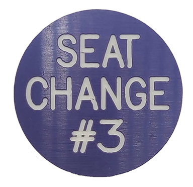 Seat Change #3 Lammer 1 1/4"