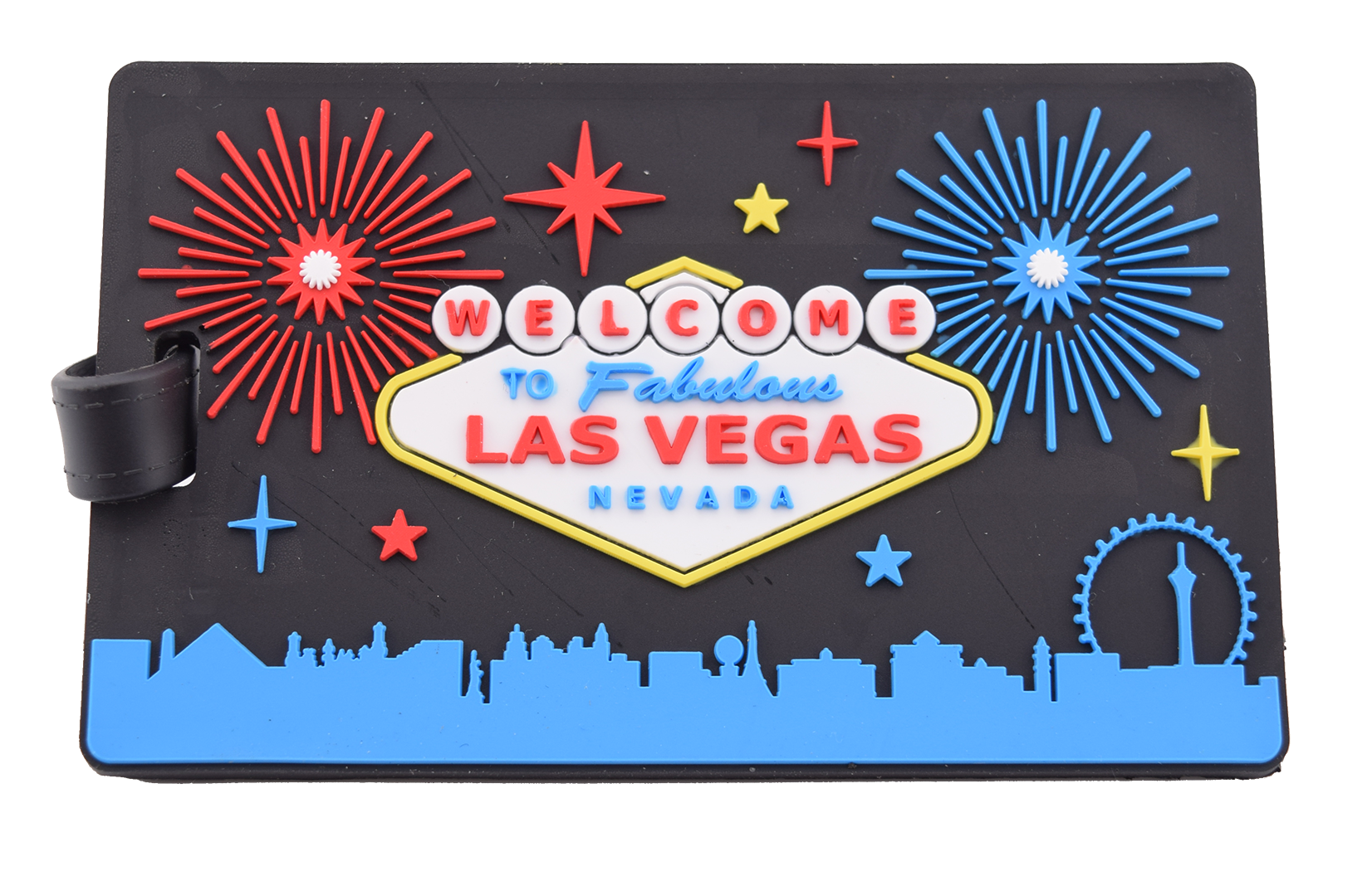 Las Vegas Sign Luggage Tag Various Colors