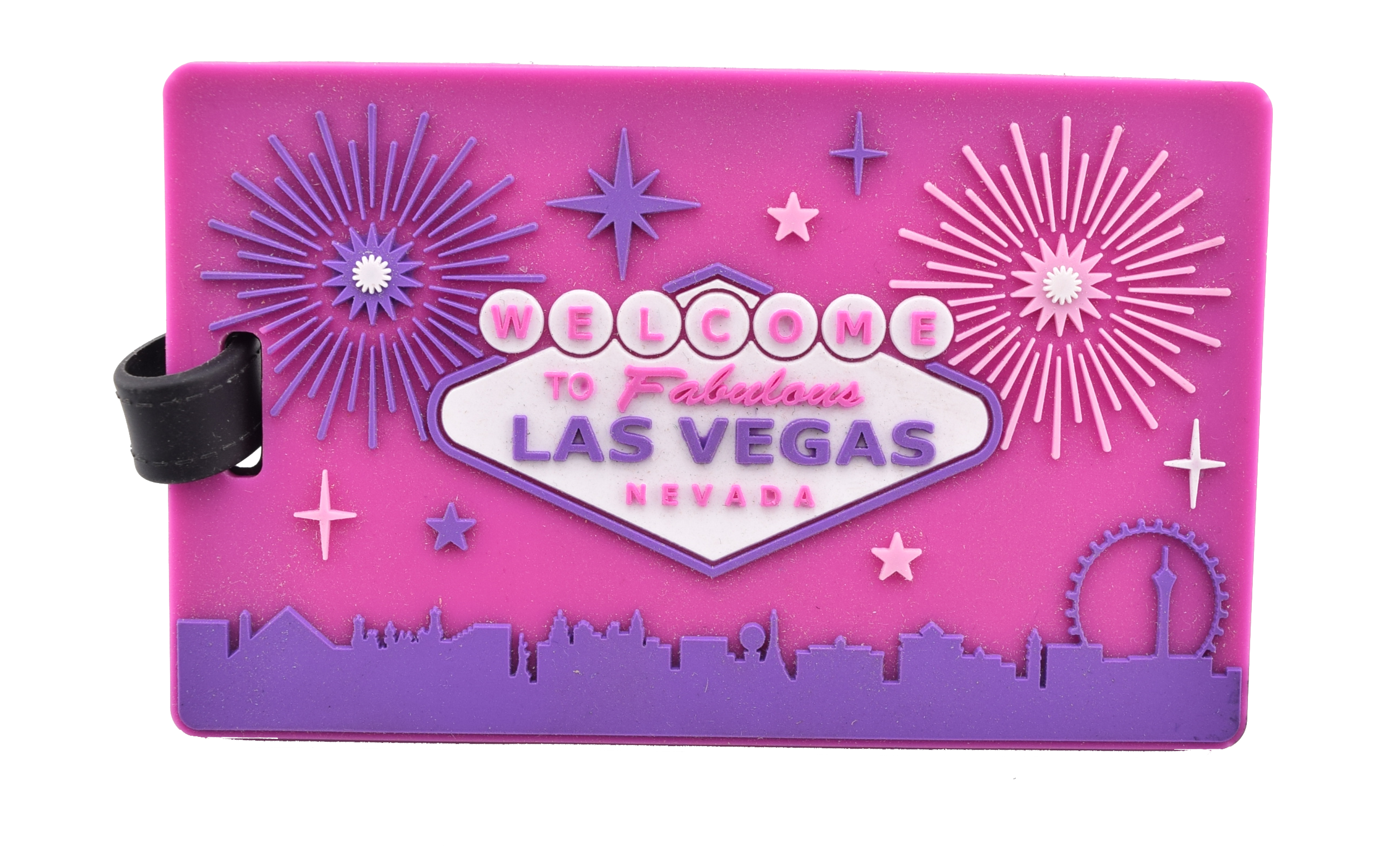 Las Vegas Sign Luggage Tag Various Colors