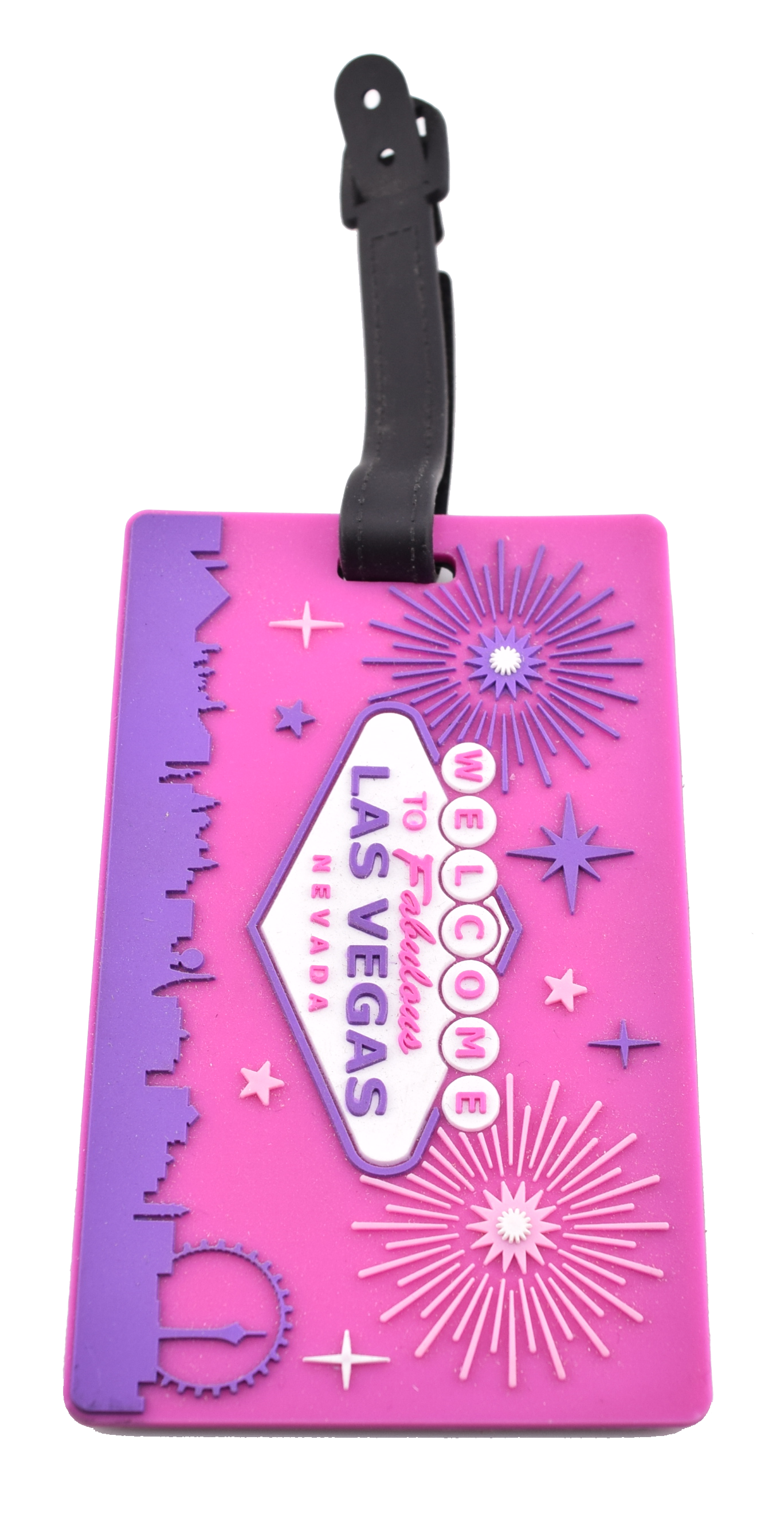Las Vegas Sign Luggage Tag Various Colors
