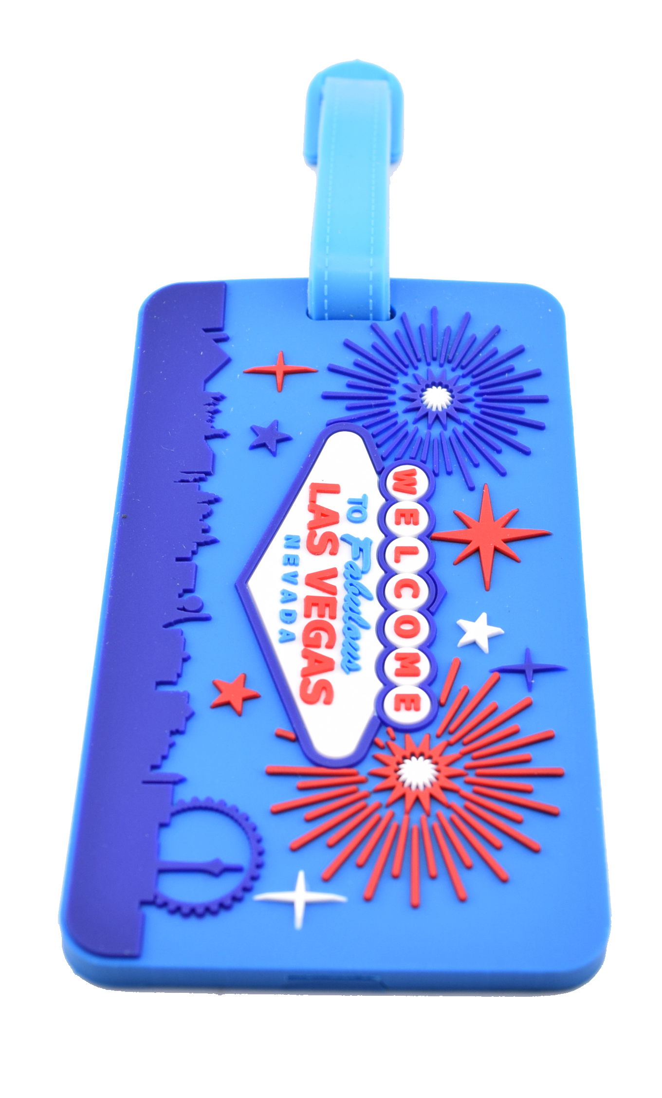 Las Vegas Sign Luggage Tag Various Colors