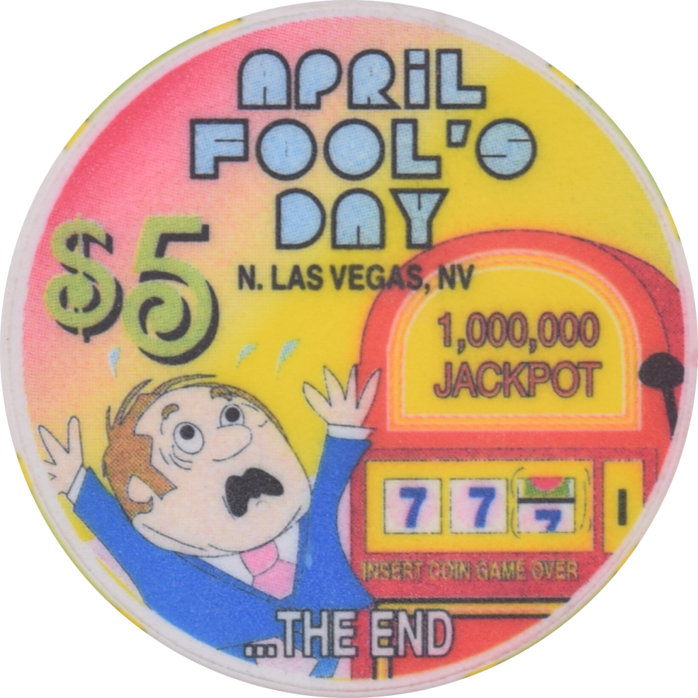 Opera House Casino Las Vegas Las Vegas $5 April Fools Day Chip 1997