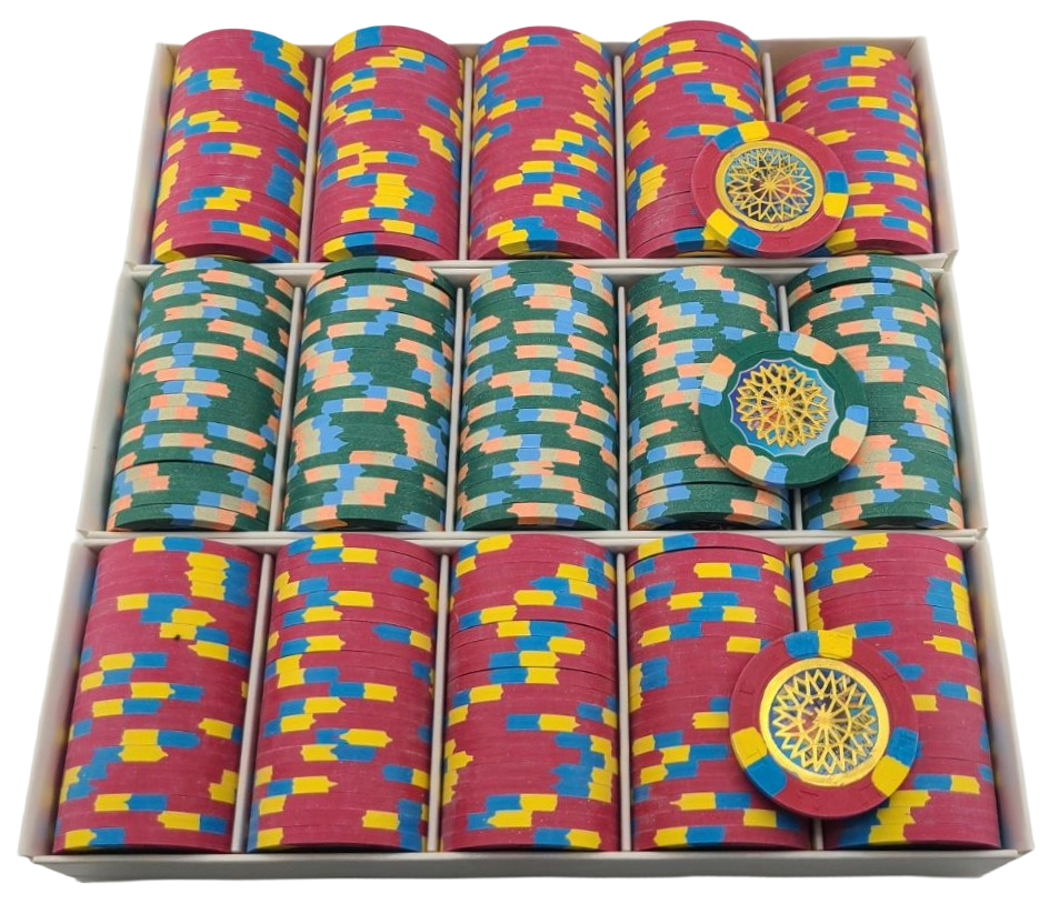 Argosy Casino Lawrenceburg Indiana Cancelled 300 Chip Set