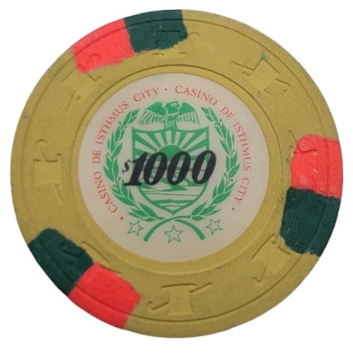 Casino De Isthmus City Paulson Fantasy $1000 Chip