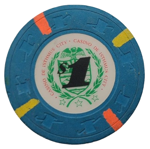 Casino De Isthmus City Paulson Fantasy $1 Chip