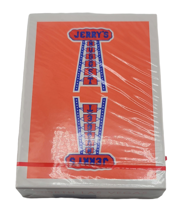 Jerry's Nugget Casino North Las Vegas Retro Playing Card Modern Feel Deck