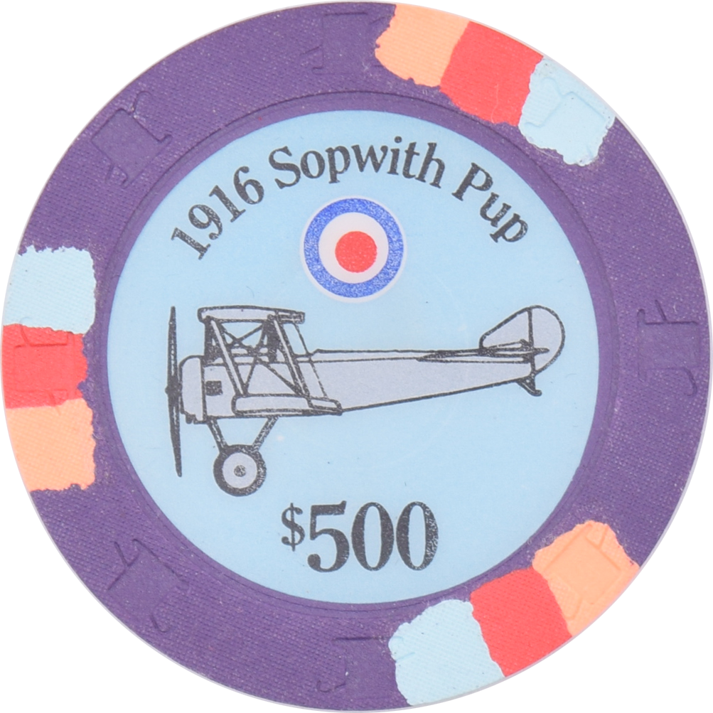1916 Sopwith Pup $500 RHC Fantasy Chip