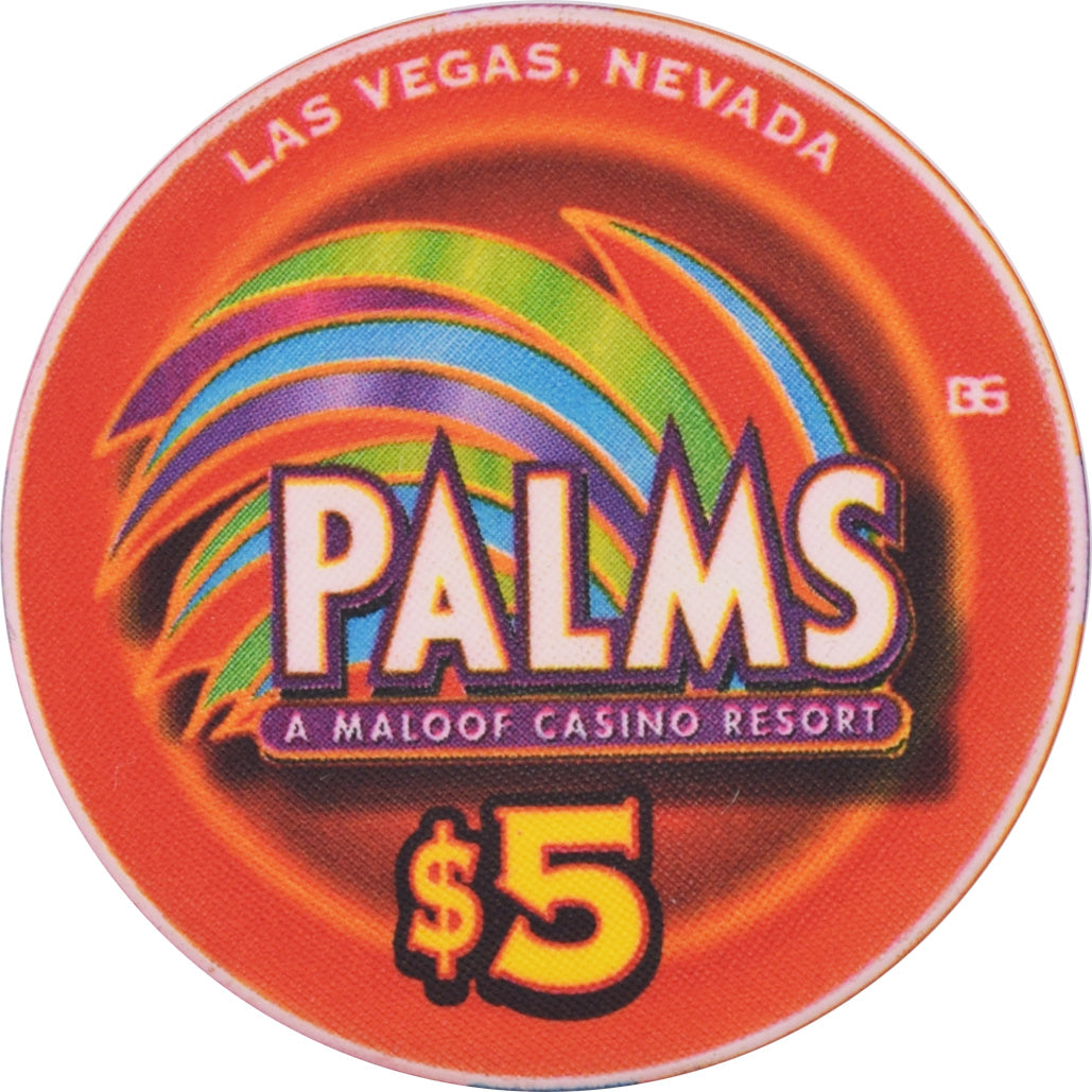 Palms Casino Las Vegas Nevada $5 Preakness Winner Funny Cide (Head) Chip 2004