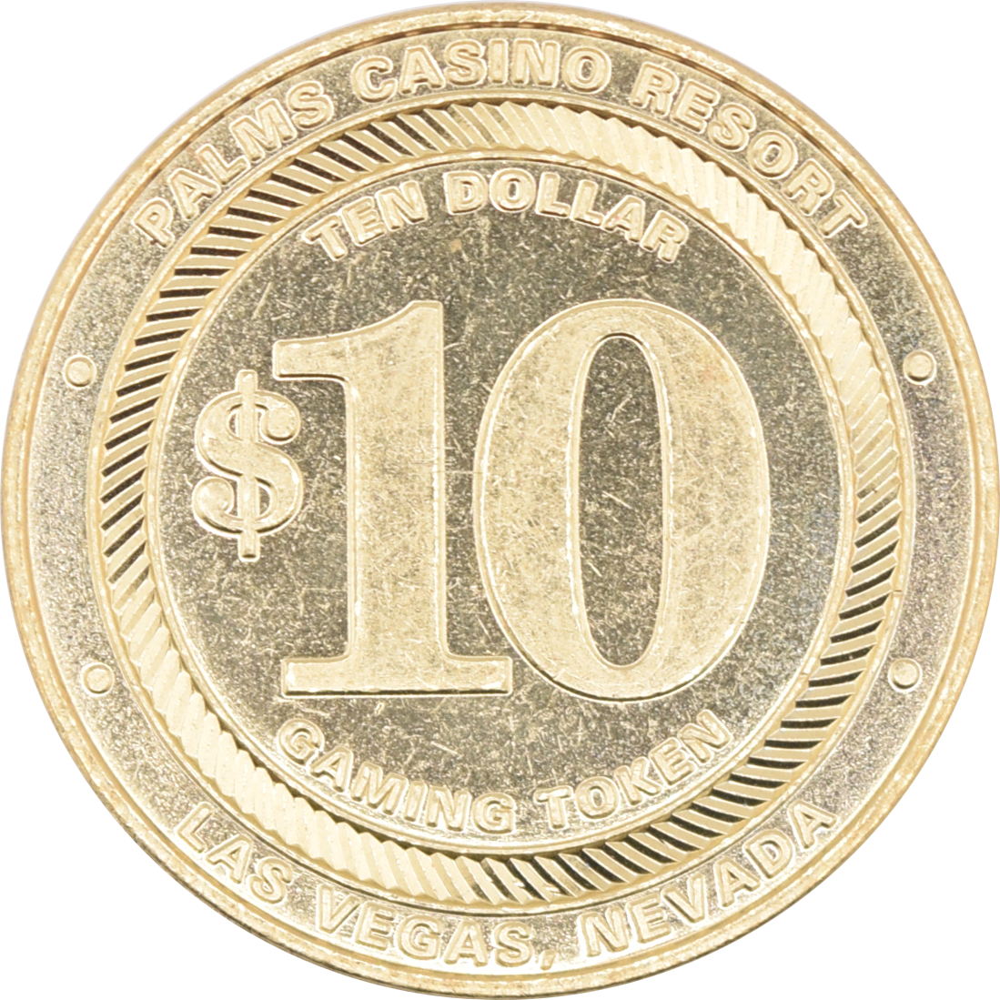 Palms Casino Las Vegas Nevada $10 2nd Anniversary Token 2003
