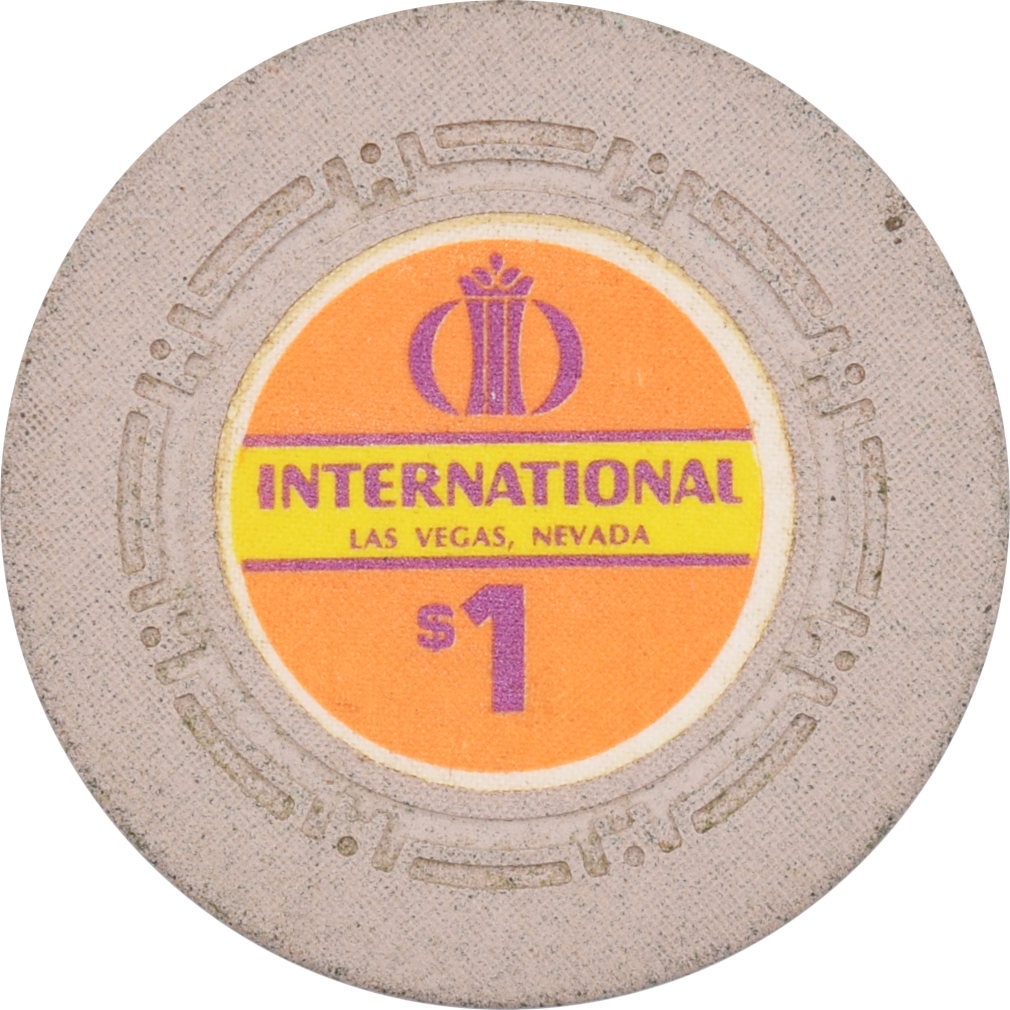 International Casino Las Vegas Nevada $1 Chip 1969