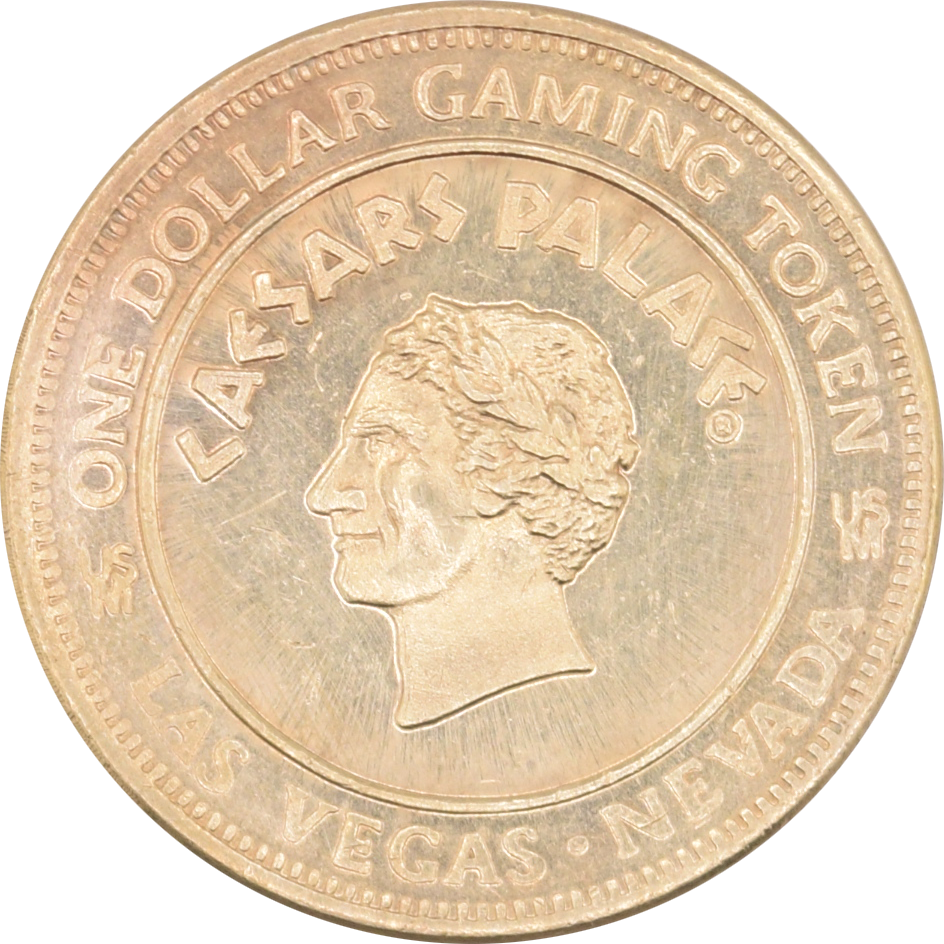 Caesars Palace Casino Las Vegas Nevada $1 Token 1990