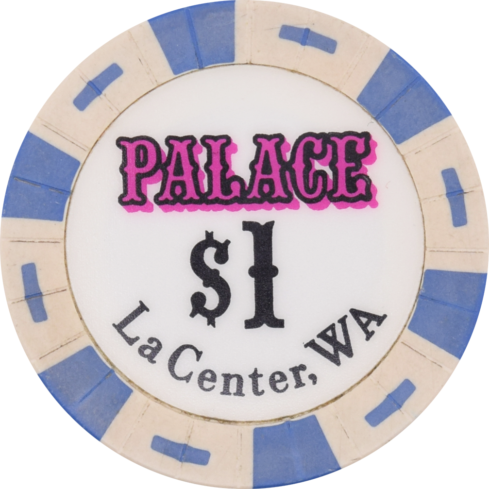 Palace Casino La Center Washington $1 Chip