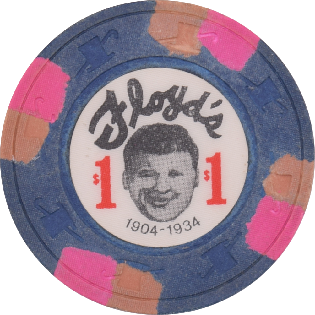 Floyd's Casino Martinez California $1 Chip