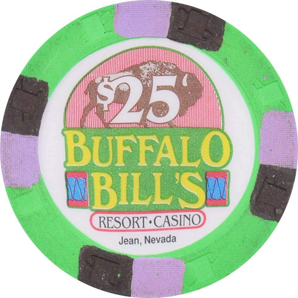 Buffalo Bill's Casino Primm Nevada $25 Chip 1994
