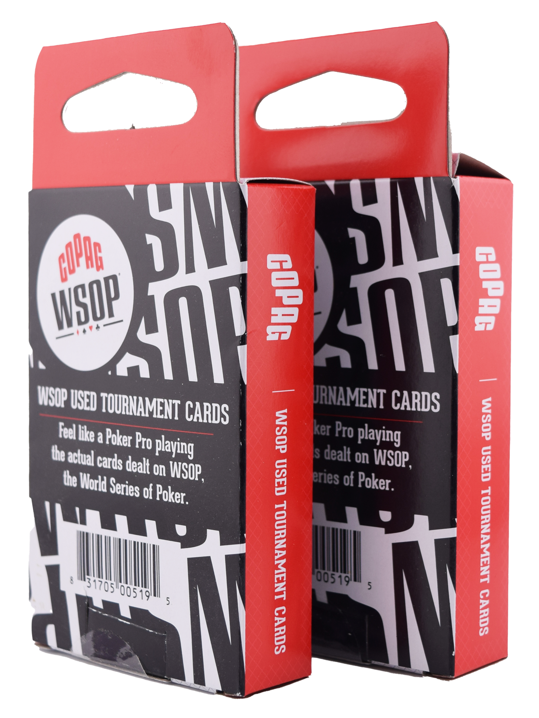 2021 Set of 2 Authentic Decks Dealt at WSOP Used Copag Plastic Playing Cards Bridge Standard Index