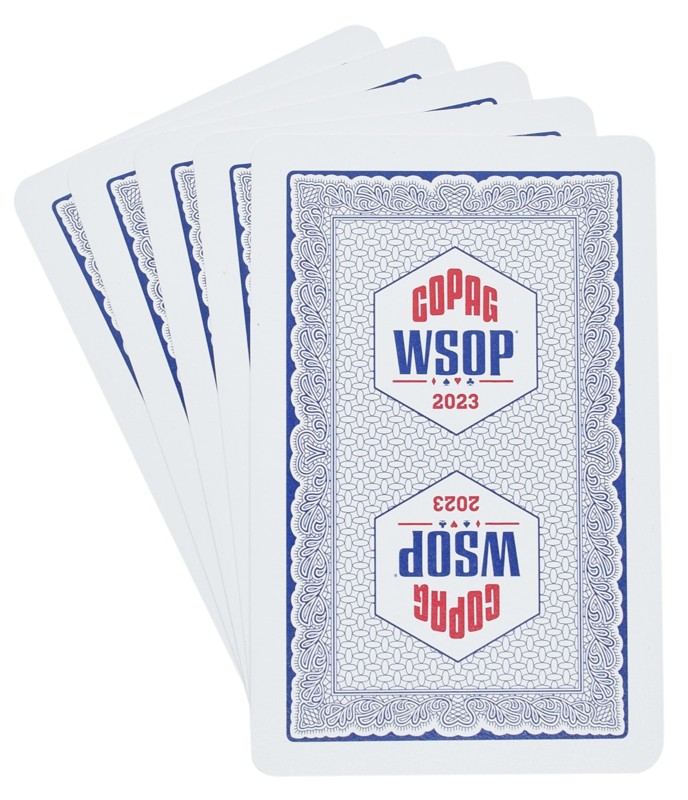 2023 Set of 12 Authentic Decks Dealt at WSOP Used Copag Plastic Playing Cards Bridge Standard Index