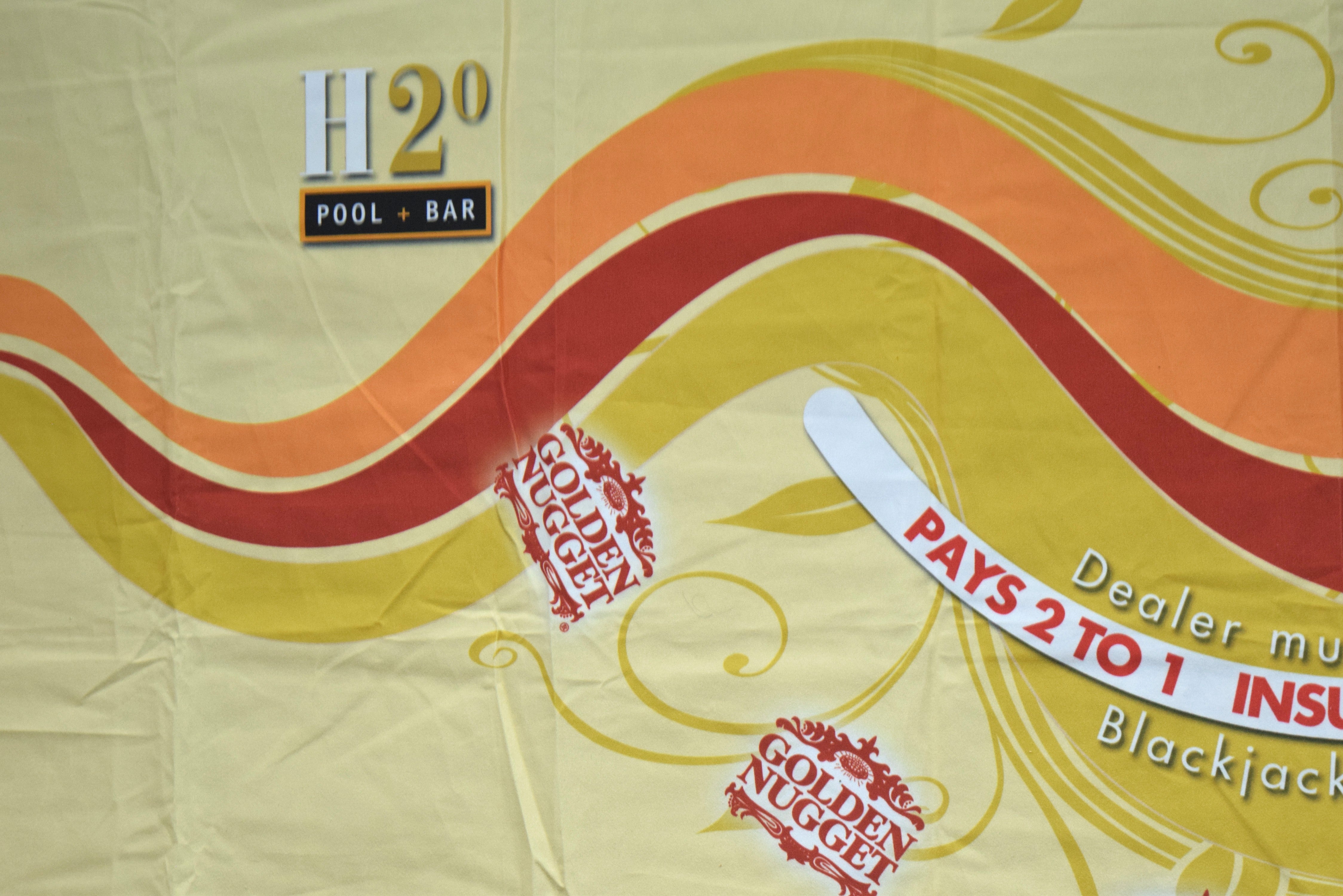 Golden Nugget Casino Las Vegas Nevada H2O Pool Blackjack Layout