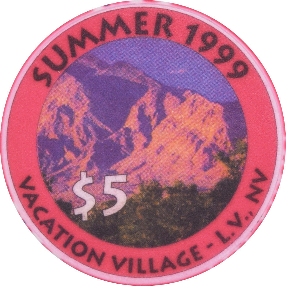 Vacation Village Casino Las Vegas Nevada Summer Chip 1999