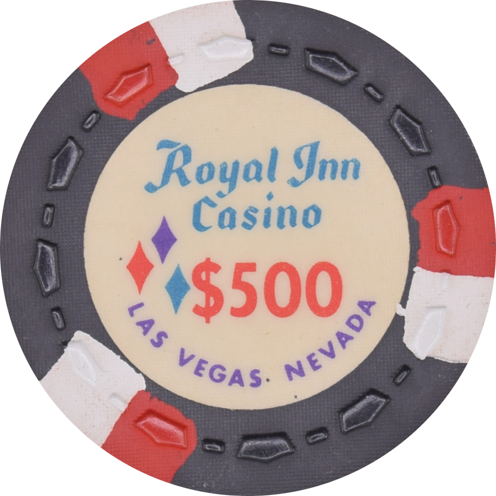 Royal Inn Casino Las Vegas Nevada $500 Chip 1973