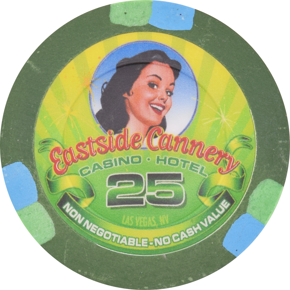 Eastside Cannery Casino Las Vegas Nevada $25 NCV Oversized 48mm Chip