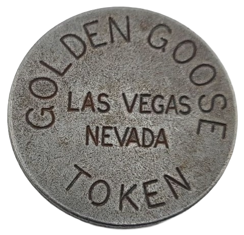 Vintage Golden Goose Casino Las Vegas No Cash Value Token