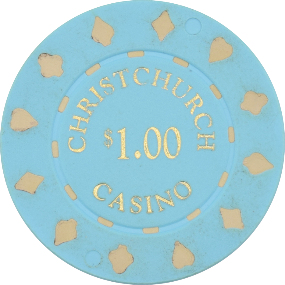 Christchurch Casino Christchurch New Zealand $1 Chip
