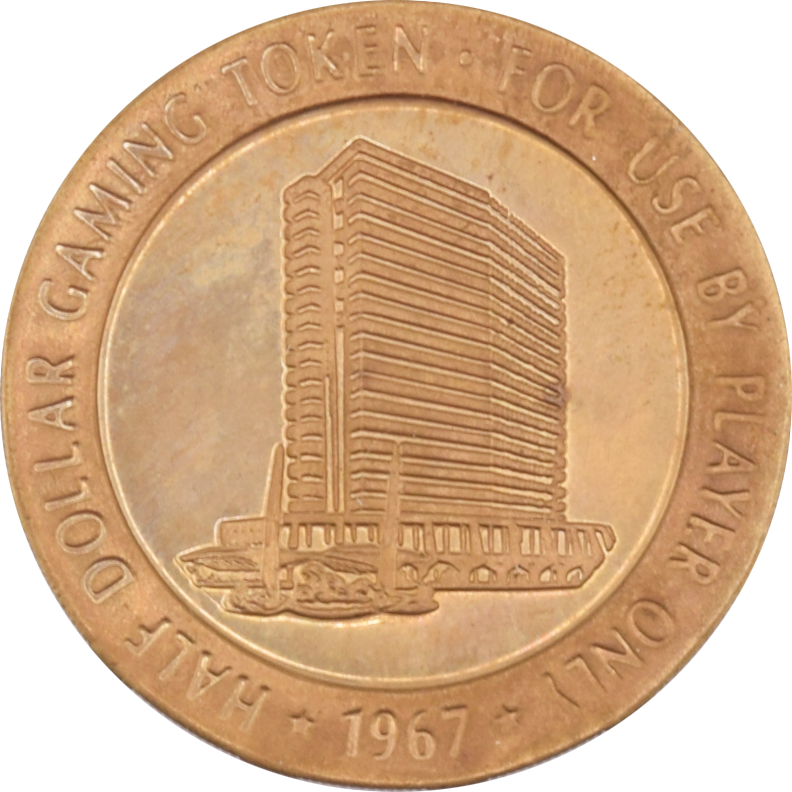 Dunes Casino Las Vegas Nevada 50 Cent Gaming Token 1967