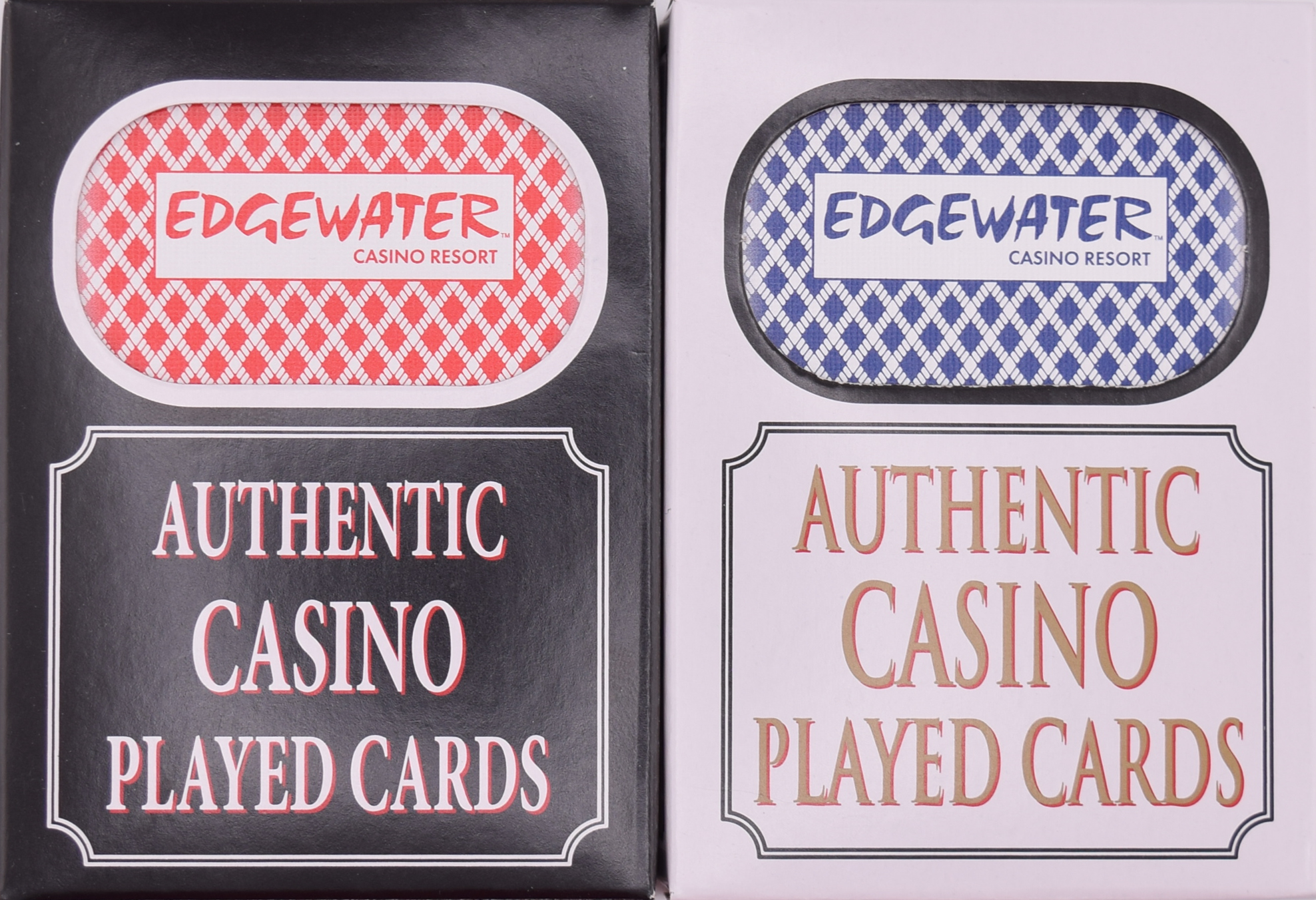 Edgewater Casino Used Playing Card Deck Laughlin Nevada