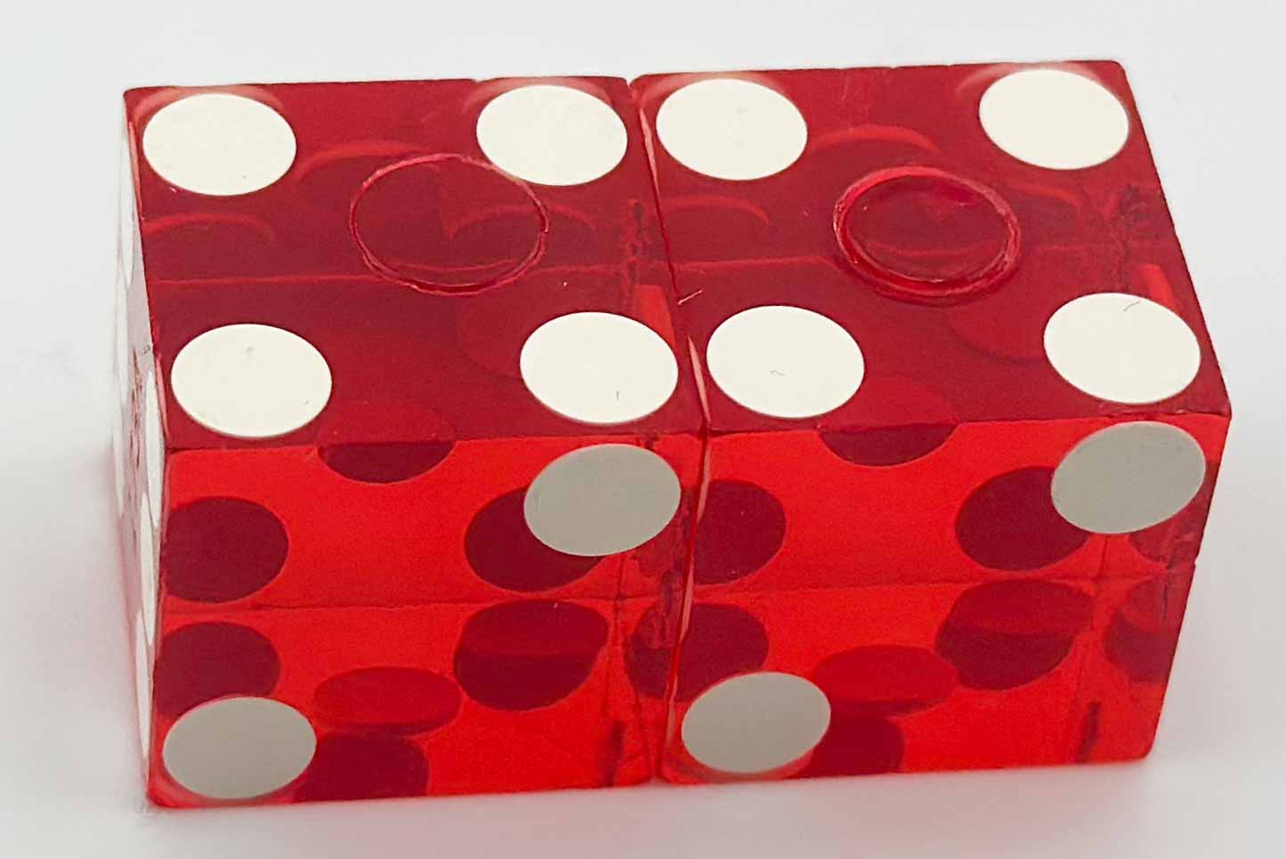 Beau Rivage Casino Used Red Dice Biloxi Mississippi