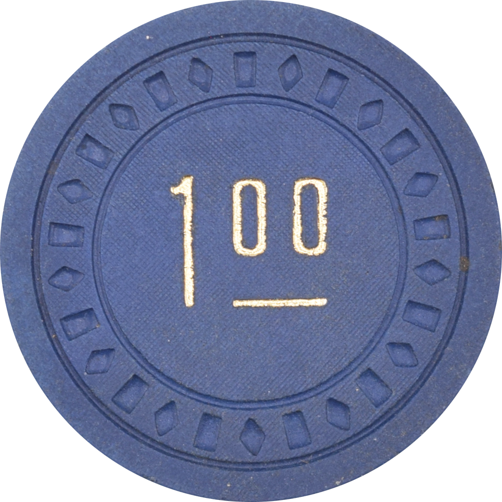 Commercial Hotel Casino Battle Mountain Nevada $1 Chip 1955