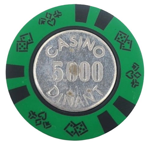 Casino Dinant Belgium 5000 Chip Coin Inlay