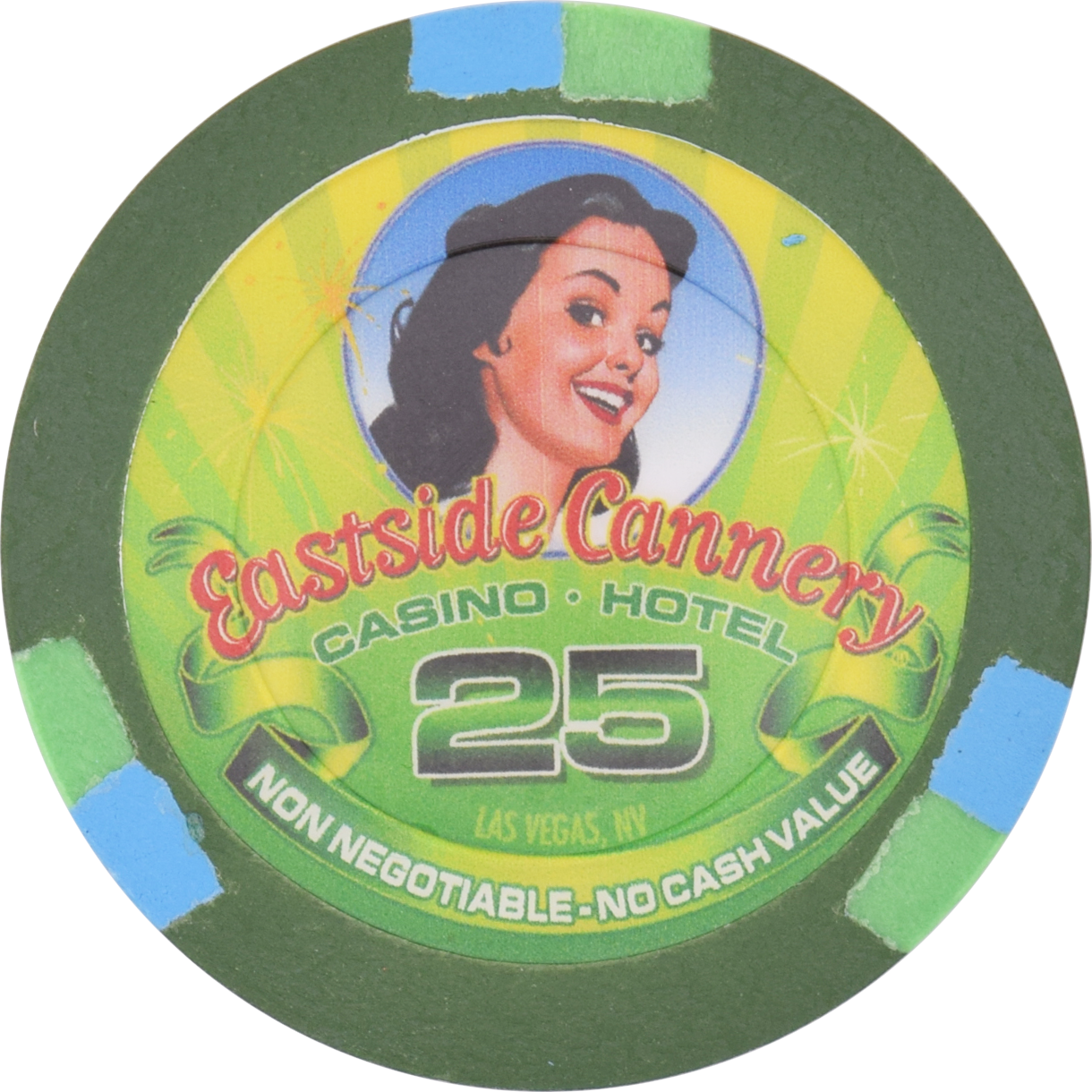 Eastside Cannery Casino Las Vegas Nevada $25 NCV Oversized 48mm Chip
