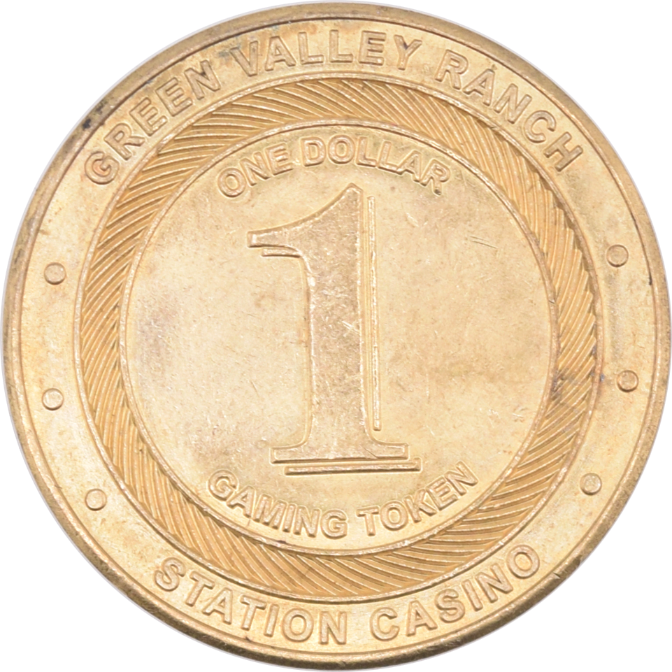 Green Valley Ranch Casino Henderson Nevada $1 Token 2002