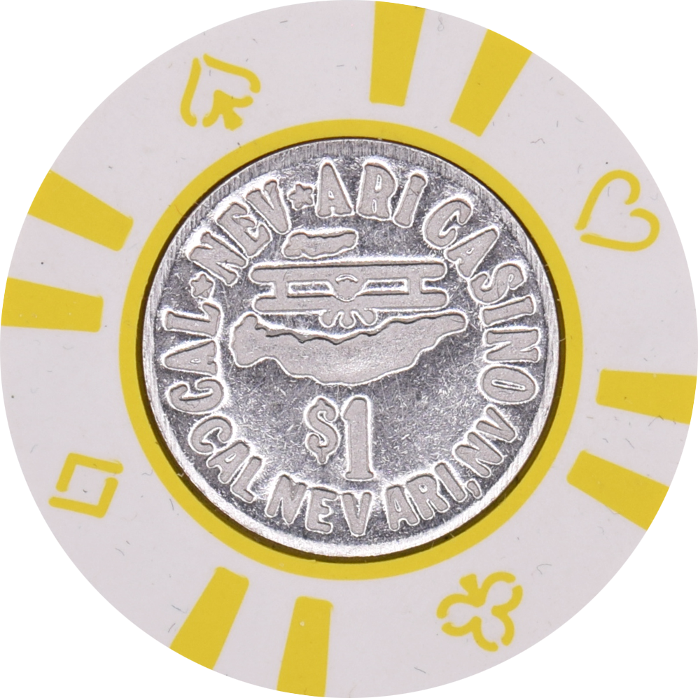 Cal-Nev-Ari Casino Cal Nev Ari Nevada $1 Chip 1989