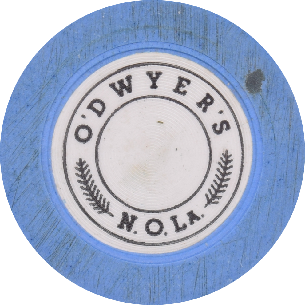 O'Dwyer's Illegal Casino New Orleans Louisiana Dk Blue Chip