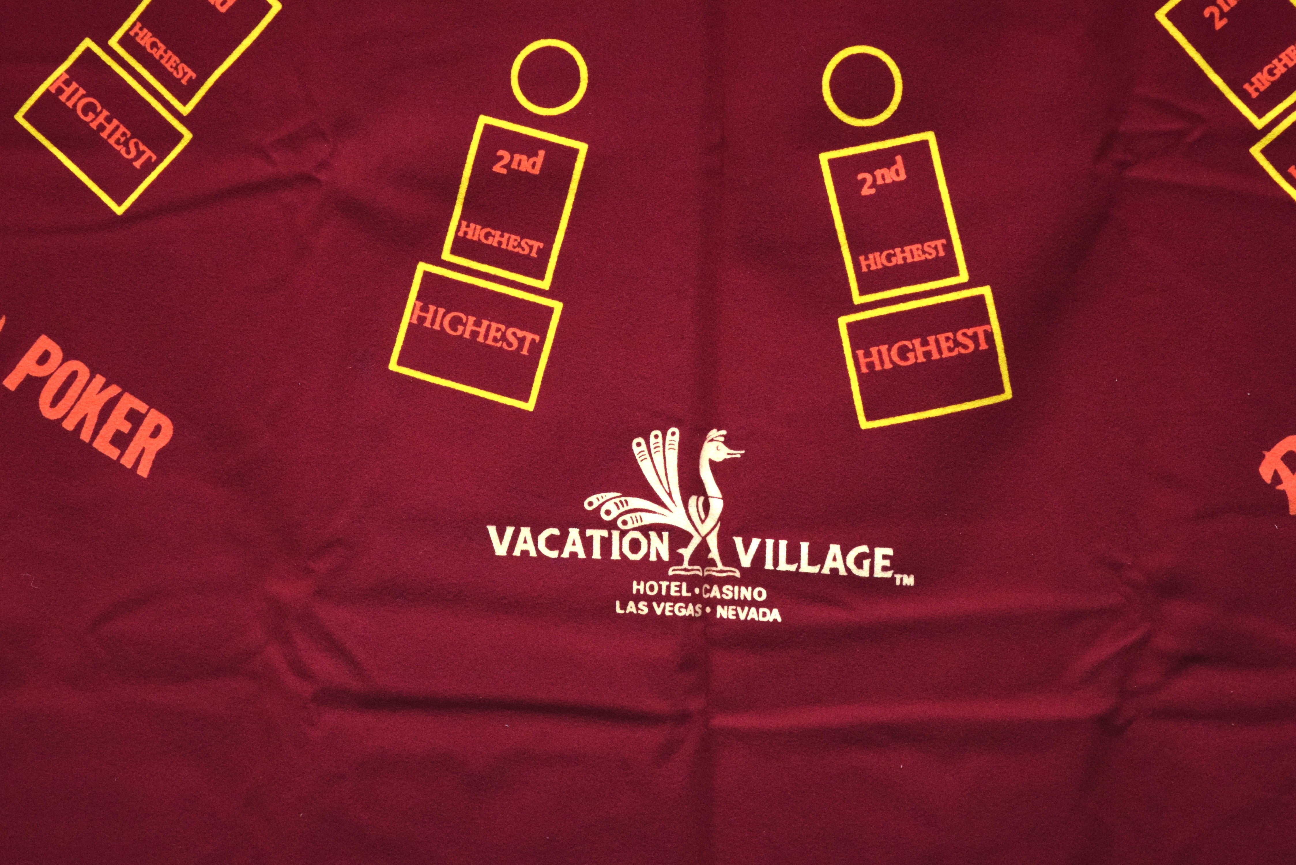 Vacation Village Casino Las Vegas Nevada New Pai Gow Layout