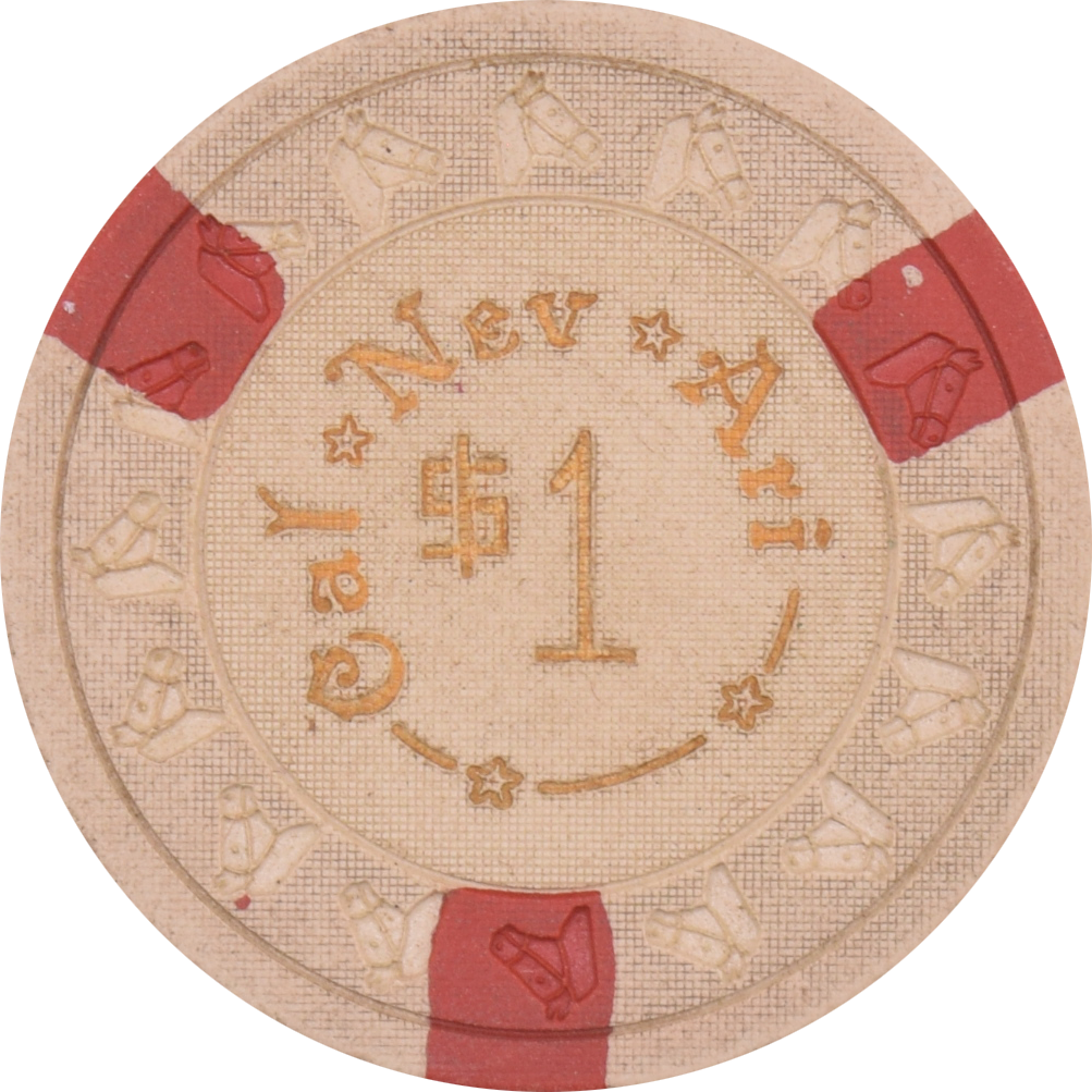 Cal-Nev-Ari Casino Cal Nev Ari Nevada $1 Chip 1967