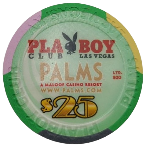Palms Playboy Casino Las Vegas Nevada $25 Chip Anna N. Smith