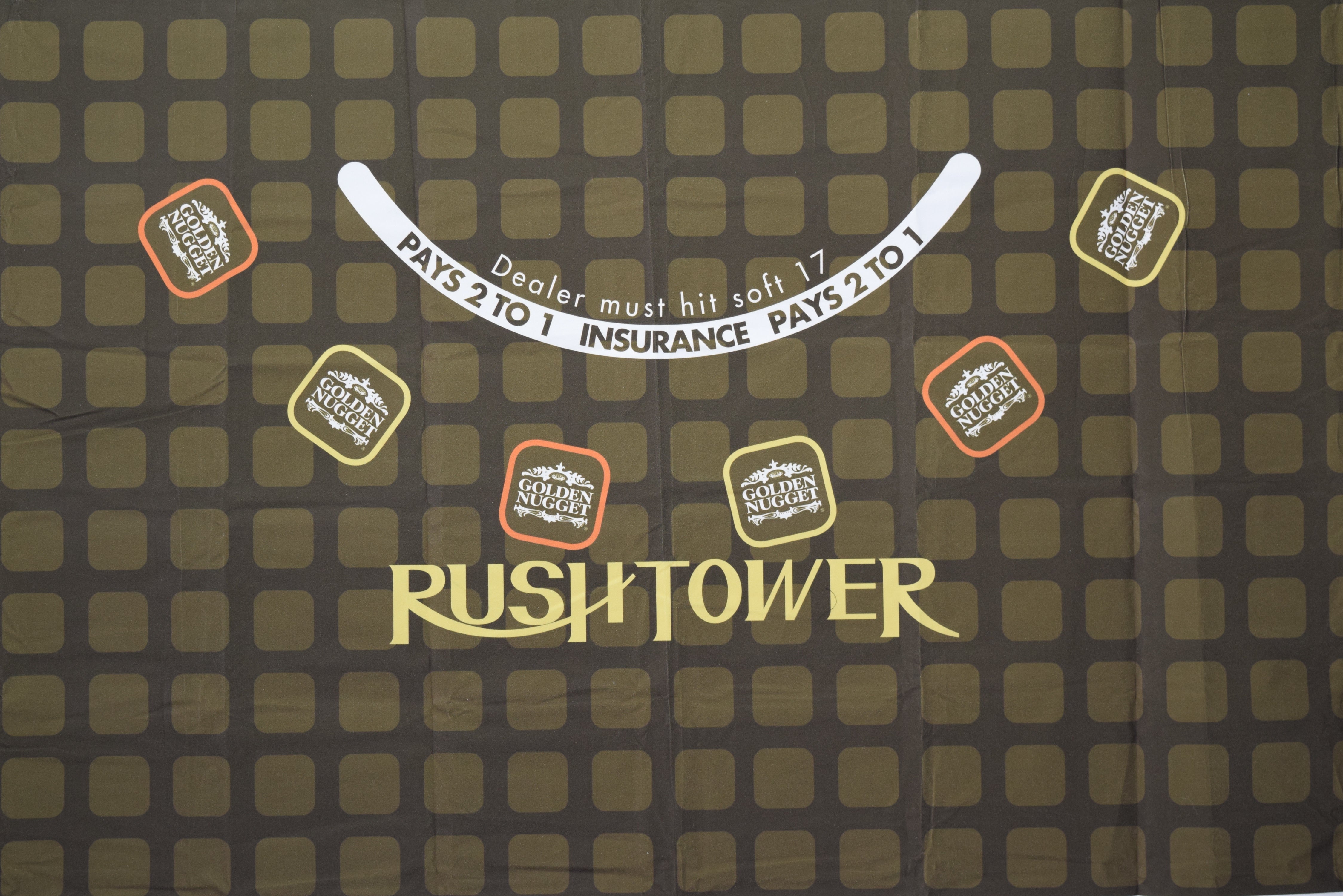 Golden Nugget Casino Las Vegas Nevada New Rush Tower Blackjack Layout